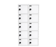 Schließfachschrank - 10 Fach Weiß mieten – Sonstige Garderobe- & Kleidungsstücke