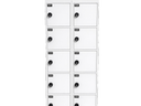 Schließfachschrank - 10 Fach Weiß mieten – Sonstige Garderobe- & Kleidungsstücke - Galerie - Bild 1