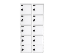 Schließfachschrank - 10 Fach Weiß mieten – Sonstige Garderobe- & Kleidungsstücke