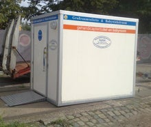 Behinderten WC, Toilettenwagen für Menschen mit eingeschränkter Mobilität