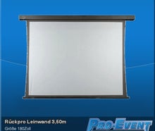 Rückpro Leinwand 3,50m