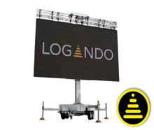 Mobiler LED Tower 7m²  3,50 m x 2,00 m Cobra Trailer mieten | für gewerbliche Kunden