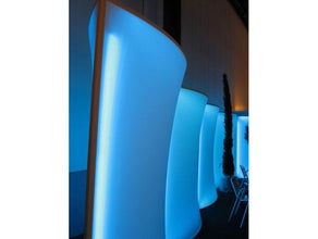Easy Wall Raumteiler beleuchtet LED strtech weiß HMS