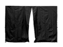 Seitenwand 3 m mit Eingang schwarz (Standard) mieten