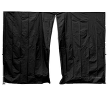 Seitenwand 3 m mit Eingang schwarz (Standard) mieten