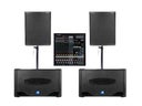2800W Musikanlage, Partyanlage, Partyset, PA Anlage, Tonanlage, Boxen, optional mit Bluetooth (Aufpreis 10 Euro)