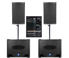 2800W Musikanlage, Partyanlage, Partyset, PA Anlage, Tonanlage, Boxen, optional mit Bluetooth (Aufpreis 10 Euro)