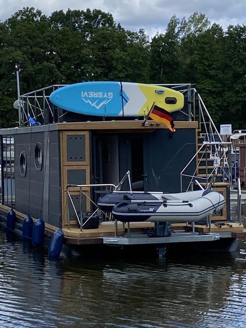 my Seahouse 3 Luxus Hausboote mieten auf der Mecklenburgischen ...