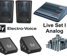 Komplette Lautsprecheranlage Live Set 1 Analog