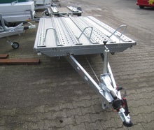 Motorradanhänger, Motorradtransporter, Motorrad Anhänger für 3 drei große Motorräder 100KmH zulassung Autoanhänger