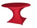 Stehtisch inkl. Husse stretch rot