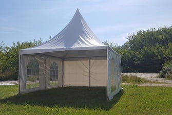 6x6m Pagode Pagodenzelt - Zelt - Partyzelt - Festzelt