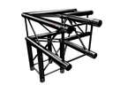 Naxpro-Truss FD 24 C30 90° 3 Weg Winkel RAL9005 - Seidenmatt