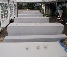 Biertischhusse mit Bierbankhussen