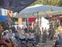 Ampelschirm 5 Meter – Marktschirm, Terrassenschirm, Gartenparasol, Sonnenschutz aus Aluminium - Galerie - Bild 3