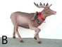 Rentier Figur, Weihnachten, Tier, Nordpol, Weihnachtsmann, Wildtier - Galerie - Bild 3