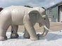 Elefant, aufblasbar, Afrika, Indien, Asien, Stoßzähne, Figur, Tier - Galerie - Bild 2