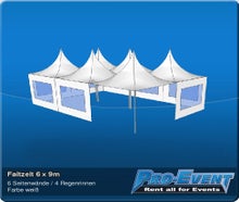 Faltzelt 6 x 9m