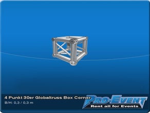 Globaltruss Box Corner