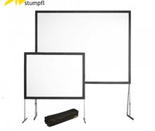 Riesenleinwand 60qm 11,0m x 5,4m - Steck Gestell und Aufprotuch STUMPFL