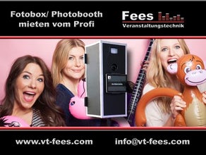 Fotobox / Selfiebox / Photobooth Mieten vom Profi für Ihr Event