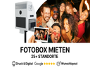 Fotobox mieten&nbsp;(ab € 199): Digital & Druck ✓ 400 Prints ✓ Wunschlayout&nbsp;✓ 3 Varianten ✓&nbsp;DSLR Kamera&nbsp;✓ Aufbau in 5min ✓ Requisiten ✓ Top für Events