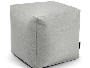 Loungemöbel, Sitzsack - Würfel für innen/außen - grau