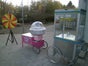 Zuckerwattemaschine mit Fahrwagen, inkl. Zub. für 100 Portionen leckere Zuckerwatte - Galerie - Bild 4