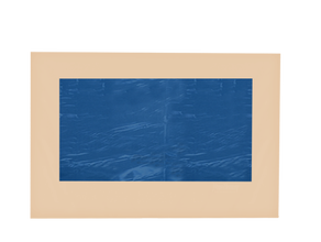 Seitenwand 4 m mit Panoramafenster Sandfarbe (Mastertent) mieten – Servicematerial