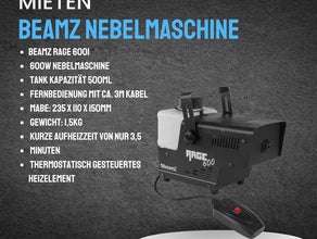 Nebelmaschine BeamZ