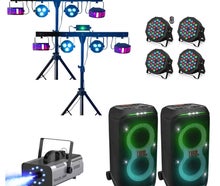 Partypakete All in One Partylösungen Lautsprecher DJ Lichttechnik Lichtshow Laser LED