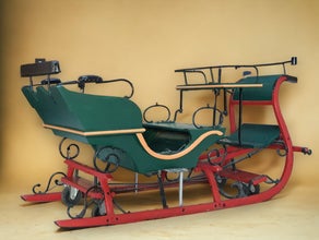 Winterschlitten, Pferdeschlitten, Schlitten