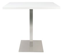 Hochtisch / Hightable INOX HIGH weiß