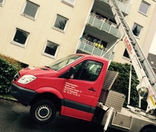 MÖBELLIFT / AUßENAUFZUG LKW / SCHRÄGAUFZUG / DACHDECKERAUFZUG / UMZUGSLIFT / MÖBELAUFZUG LKW / UMZUGSLIFT / FÜR UMZÜGE / UMZUG / 30m - mit Personal