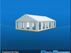 Festzelt 6x15m