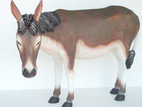 Esel Figur, Packesel, Nutztier, Tier, Bauernhof