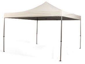 Faltpagodenpavillon Faltpagode Faltpavillon weiß (3x3m)