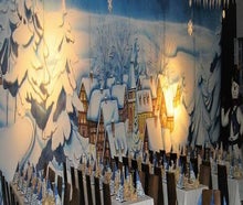 Winterdorf - Kulisse, Winter, Weihnachten, Schnee