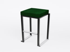 Barhocker KUBO SMART, grün