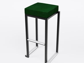 Barhocker KUBO SMART, grün