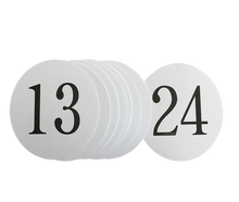 Tischnummern Set 13-24