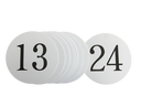 Tischnummern Set 13-24