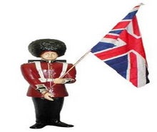 England, Palastwache, Figur, London, Palast