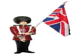 England, Palastwache, Figur, London, Palast