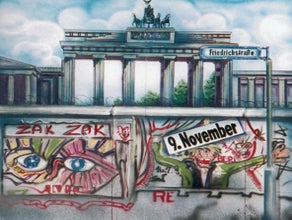 Berlin - Kulisse, Brandenburger Tor, Berliner Mauer, Hauptstadt