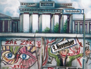 Berlin - Kulisse, Brandenburger Tor, Berliner Mauer, Hauptstadt