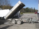 Dreiseitenkipper, Kippanhänger, Rückwärtskipper, Kipper - ideal für Sand, Kies, Erde etc.