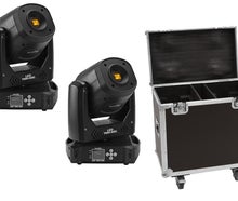 2 x Moving Head Eurolite TMH S90 COB (LED) im Case