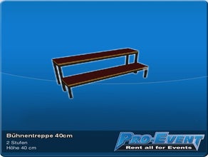 Bühnentreppe 40cm