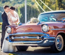Chevrolet Bel Air 1957 Hochzeitsauto Oldtimer Mieten Ausfahrt US Car